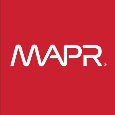 MapR is now part of Hewlett Packard Enterprise company. Please follow @HPE_Storage account for news and info going forward.