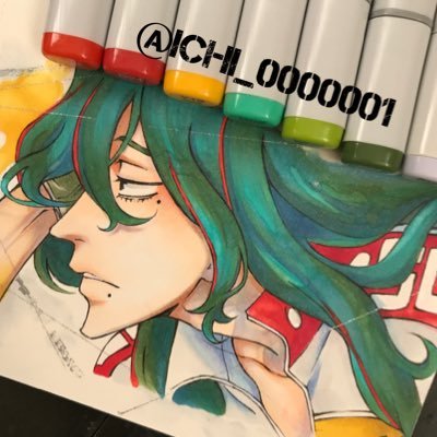 Ichi なんか不細工になってしまったxanxus様 天野先生のイラストは見ると描きたくなる 好きです イラスト 模写 Reborn Xanxus 天野明 先生
