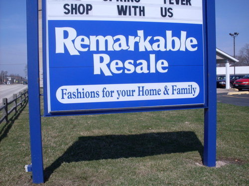 Save money, make money every day at Remarkable Resale, just six minutes east of Springfield, IL on IL Route 29, Rochester.