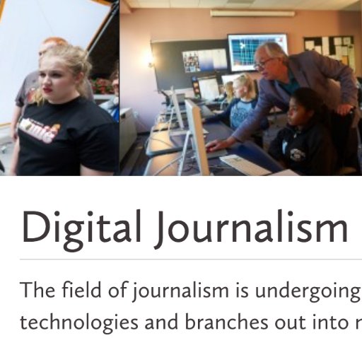 We prepare students to be key change makers in the vibrant and evolving field of digital journalism in the most dynamic media market in the world.