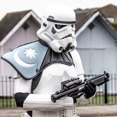A long time ago, in a Galaxy far, far away... The Pompey Stormtrooper was sent to help charities fundraise and just bring a smile to faces across Portsmouth.