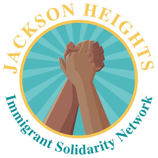 Working for immigrant rights in Jackson Heights NYC, a harmonious hub of people from many lands.