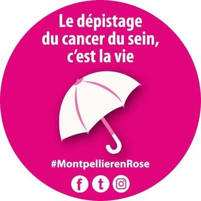 Le Collectif Octobre Rose et la Ville de Montpellier s'engagent pour le dépistage du cancer du sein ! 🎗💗#MontpellierEnRose