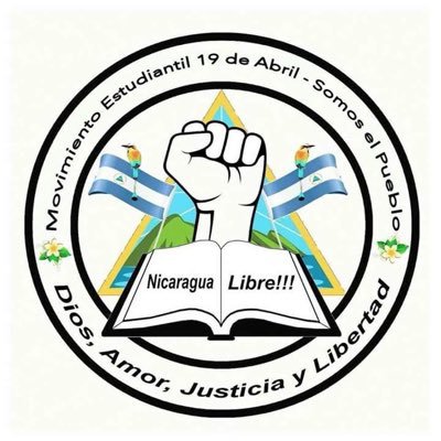 #SimbolodeAbril #Cuenta_oficial miembro de la @AlainzaCivicaNi y @UnidadNic representantes @JeancarloME19, sus estándares, justicia, Democracia y Libertad.
