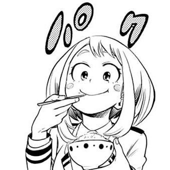 my hero academia feature page • uraraka