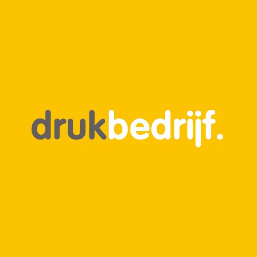Dit is de officiële Twitterpagina van Drukbedrijf.nl. Dé online drukkerij van Nederland