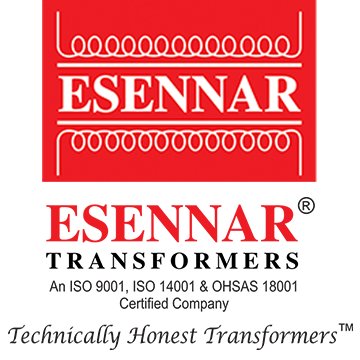 Esennar12's profile picture. Esennar Transformers Private Limited has been a leading name in the power industry for well over two decades. ISO 9001:2015, ISO 14001:2015 & ISO 45001: 2018