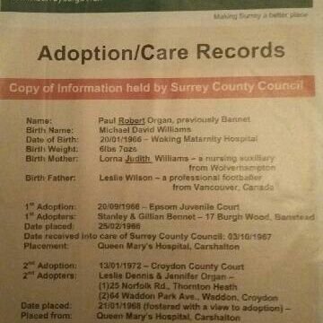 Adopted twice love child of a famous footballer les Wilson is my natural father he's in 
  #Canadian hall of fame for #soccer . #Reverand son.#canadasoccer