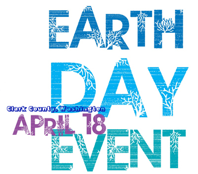 Earth Day site for events in Clark County, WA.