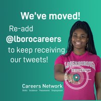 *old* Lboro Careers (@lborojobnetwork) 's Twitter Profile Photo