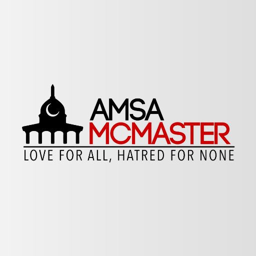 The Official Twitter Page of the Ahmadiyya Muslim Student Association (AMSA) McMaster University | Love for All Hatred for None |