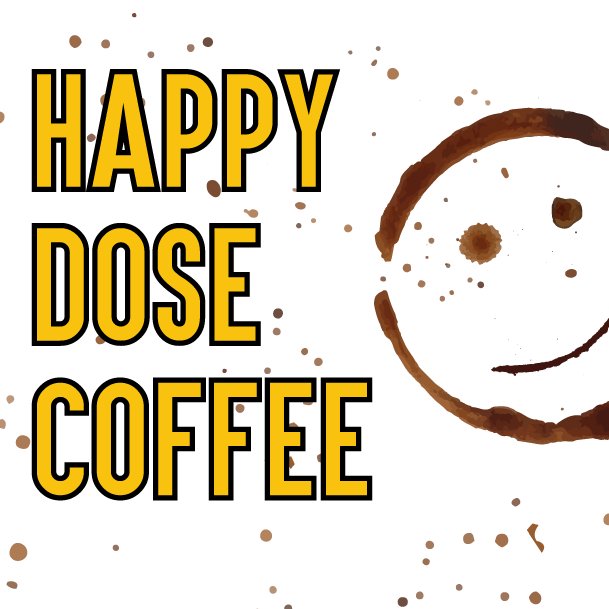 Happy Dose Coffee was created by Josh and Angie Blanchard to share anything and everything coffee, health, self improvement, marketing, and happiness!