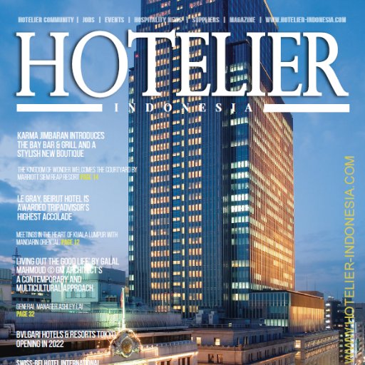 Hoticom Media International | Hotelier Indonesia | 
info@hotelier-indonesia.com | Instagram : @hotelierindo
