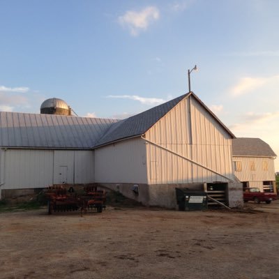 Dairy farm turned grain farm in Glenmore, Wisconsin