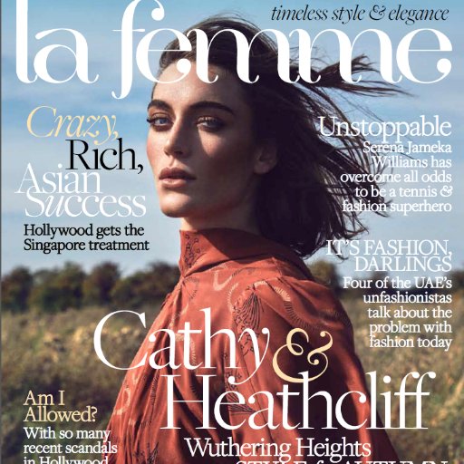 Educated and distinctive, La Femme focuses on the enduring appeal of truly classical style, offering its readers an intelligent viewpoint on stylish life.