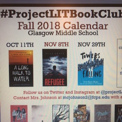 The official twitter account for communication about the Glasgow MS ProjectLIT chapter! 📚🔥