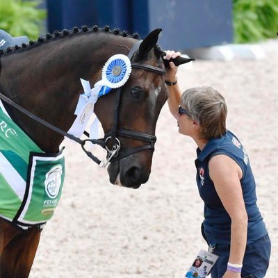 Eventing mad person who enjoys officiating, grooming and riding.