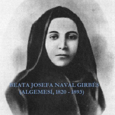 Microblog (autorizado) sobre Beata Josefa Naval Girbés (Señora Pepa), virgen seglar, OCDS. Algemesí (Valencia España) 1820-1893. Su lema: Almas para Dios.
No DM