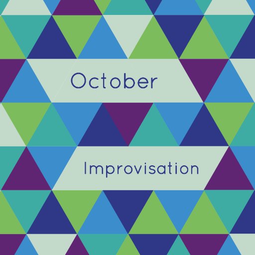 October's theme: Improvisation | A social experiment in quilty communication: meet a new quilter each week as they take over the 52