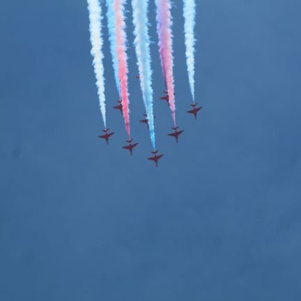 Fan of the Red Arrows and Typhoon 👏💗😀😉🔊