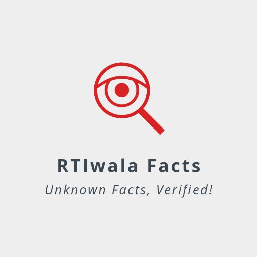 RTIwalaFacts's profile picture. Do you love Facts and Figures? Then hold on! We're here to provide you verified and sensible facts, worth reading!  #RwFacts #RTIwala #Facts #DidYouKnow #Viral