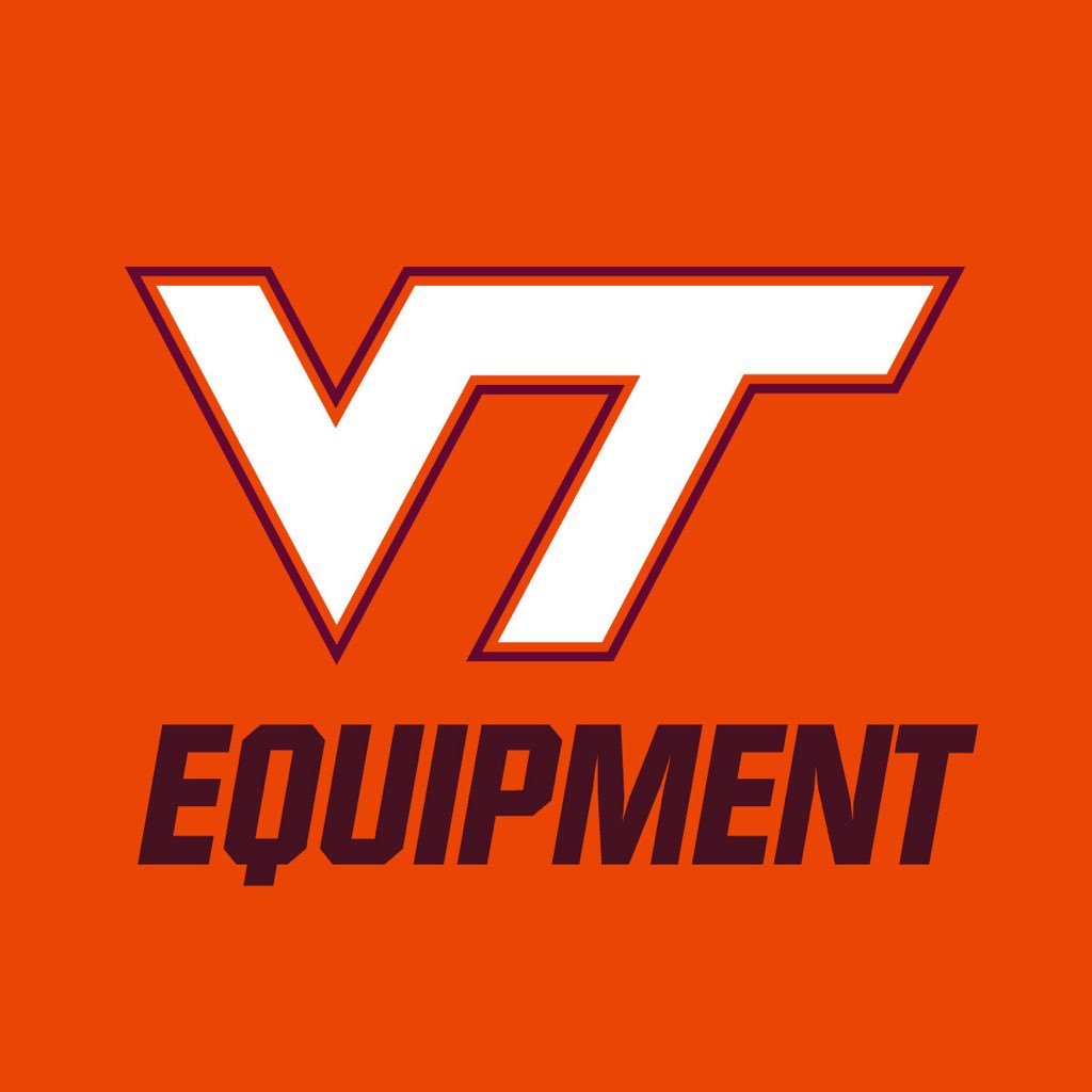 The official @X account of the Virginia Tech Athletic Equipment Rooms.