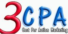 3 CPA - Cost Per Action Marketing campaigns such as health and beauty offers, email submits, zip submits, trial offers, free gifts, downloads, education
