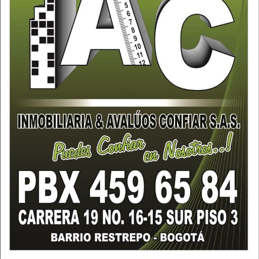 su inmueble con protección y confianza CONFIAR venta arriendos avaluos hipotecas desenglobes administraciones abogados especializados. en toda colombia,