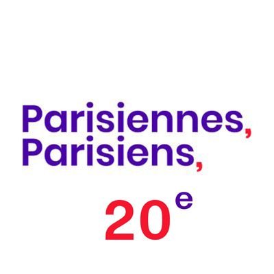 Antenne locale du 20ème arrondissement de @Parisien_nes. Espace public de débats sur Paris et sa métropole #ParisiennesParisiens #Paris20