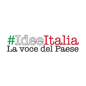 #IdeeItalia – La voce del Paese, in programma il 12 e il 13 ottobre a Milano, Palazzo delle Stelline - Corso Magenta, 61