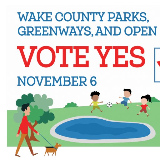 WakeOpenSpaces's profile picture. Remember to vote YES on November 6! #greenforgood