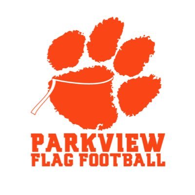 Girl's Flag Football Team for the Parkview Panthers #GRIT