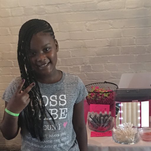 Hi, I'm Trinity! I am the #8yearold founder and CEO of Tint by Trin. I make natural cosmetics for kids because putting on makeup should be fun and SAFE!