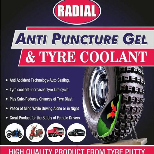 Tyre Putty is an advance Tyre Sealant product which safeguards your Tubeless Tyres from Punctures without effecting on Tyre and Rim.