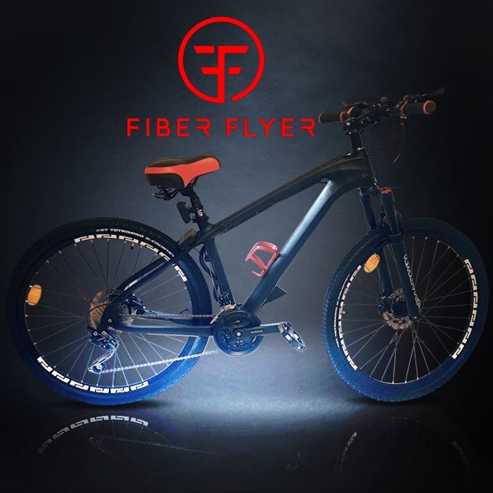 The Fiber Flyer is next generation carbon fiber bicycle designed for night riding.