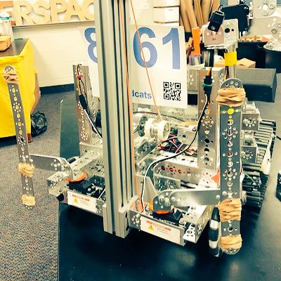 FTC Team 8661’s Twitter Account. 5th year team getting excited for Rover Ruckus!!