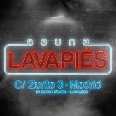 La primera sauna Masculina en el barrio de Lavapiés (Madrid) +18 TODOS LOS DIAS DE 14:00 H a 06:00 H