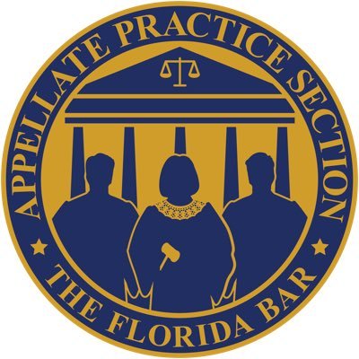 Official handle of the Appellate Practice Section of the Florida Bar. Retweets aren't endorsements, nor are tweets legal advice. #AppellateTwitter contributor.