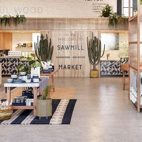 Sawmill Market is Albuquerque’s premier urban market set in a stunning historic lumber warehouse in the Sawmill District.