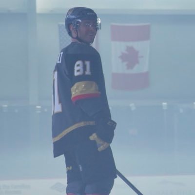 #81 for the Las vegas golden knights
