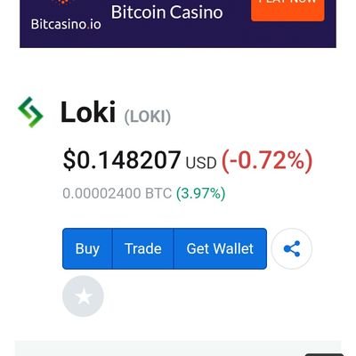 Crypto enthusiast. Lately my twitter has turned into a Crypto news channel and I also try to bring you info on new projects.  @Loki_Project #LokiNetwork #Hodl