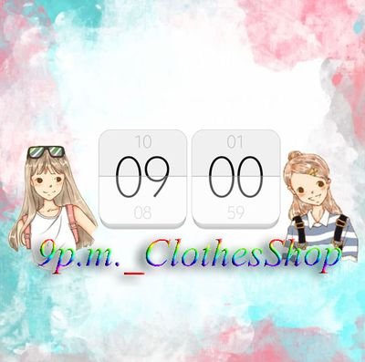 9Clothesshop's profile picture. ▪️ลทบ30 Ems50 ตัวต่อไป+10📮
❌งดทักไดเรกจ้า❌ ไม่ตอบน้า
▪️สั่งสินค้า@ไลน์เท่านั้นน้า
Line : @zta7691z
Facebook : 9p.m._ClothesShop
Instagram : 9p.m._clothesshop9