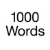 1000 Words (@1000wordsmag) Twitter profile photo
