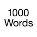 1000 Words (@1000wordsmag) Twitter profile photo 1000 Words (@1000wordsmag) Twitter profile photo