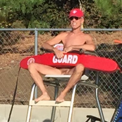 Naked Lifeguard.