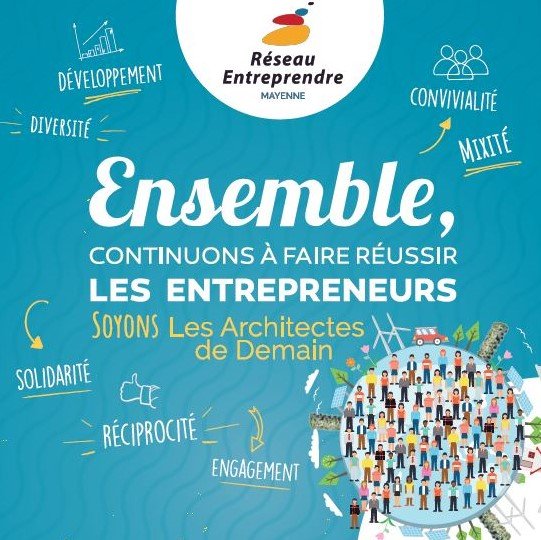 RMayenne's profile picture. accompagnement entrepreneurial #création #reprise #développement #croissance #chefsdentreprise #entrepreneurs, #attractivité #innovation #mayenne #emplpi