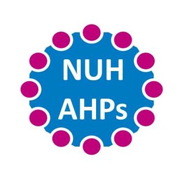 Promoting AHPs from NUH and sharing ideas and opportunities across the AHP community.