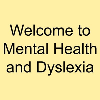 Mental Health and Dyslexia Blog 💙