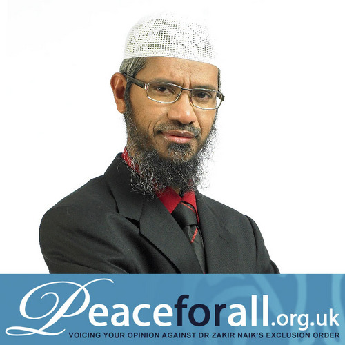 Peace For All a campaign group supporting Dr Zakir Naik against the Exclusion Order by British Government