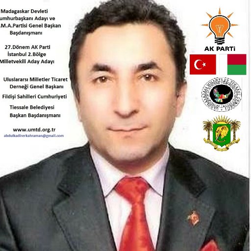President of UMTD/INCA TURKEY   https://t.co/JLL4jmD4Nb info@umtd.org.tr